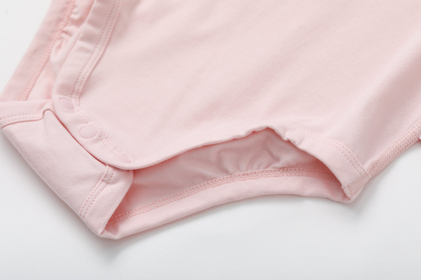 BBNS - Organic Cotton Pink Long-Sleeved Bodysuits