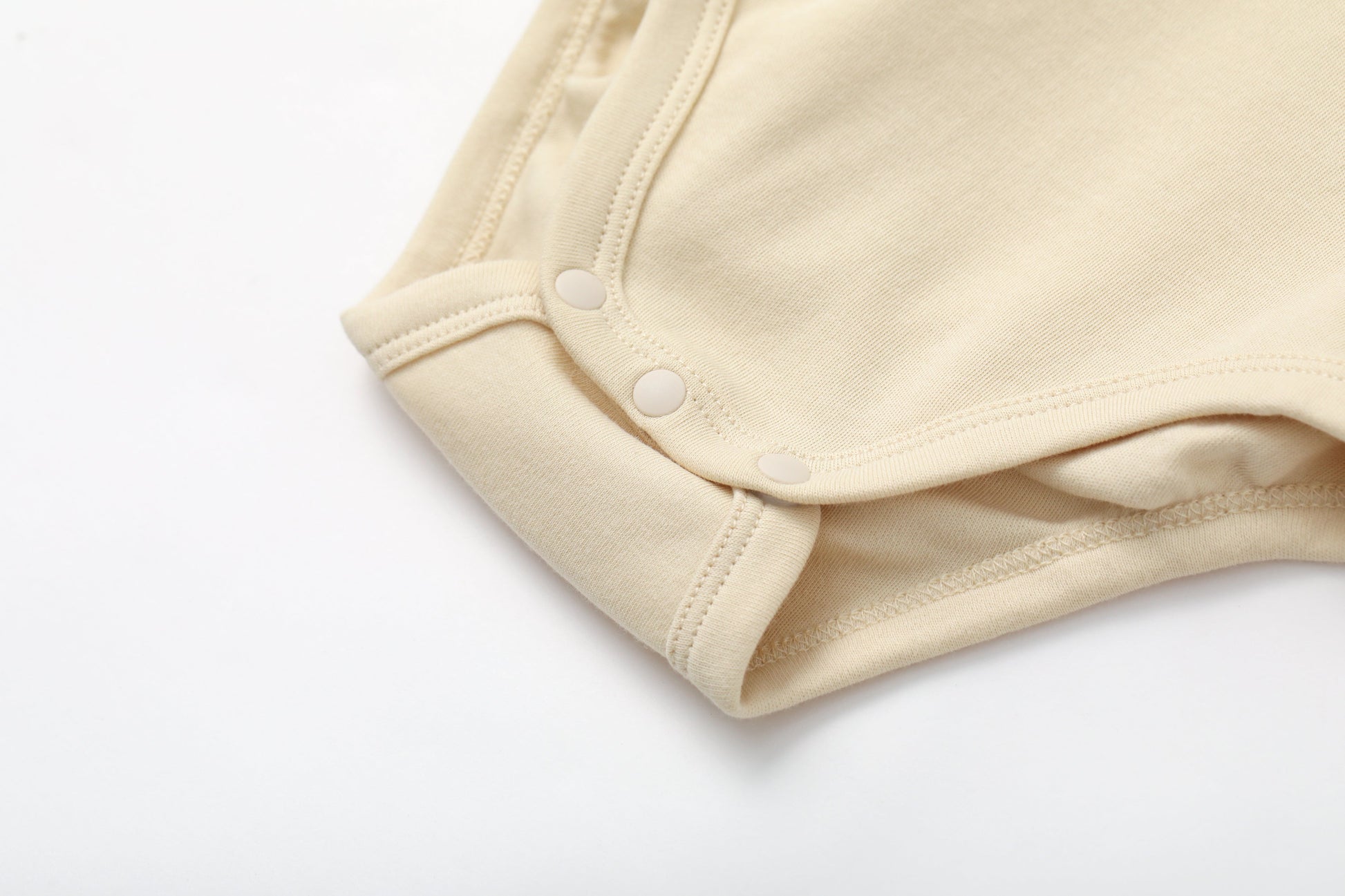 Vauva BBNS - Baby Anti-bacterial Organic Cotton Hazelnut Pattern Bodysuits (2-pack)-product image close up