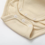 Vauva BBNS - Baby Anti-bacterial Organic Cotton Hazelnut Pattern Bodysuits (2-pack)-product image close up
