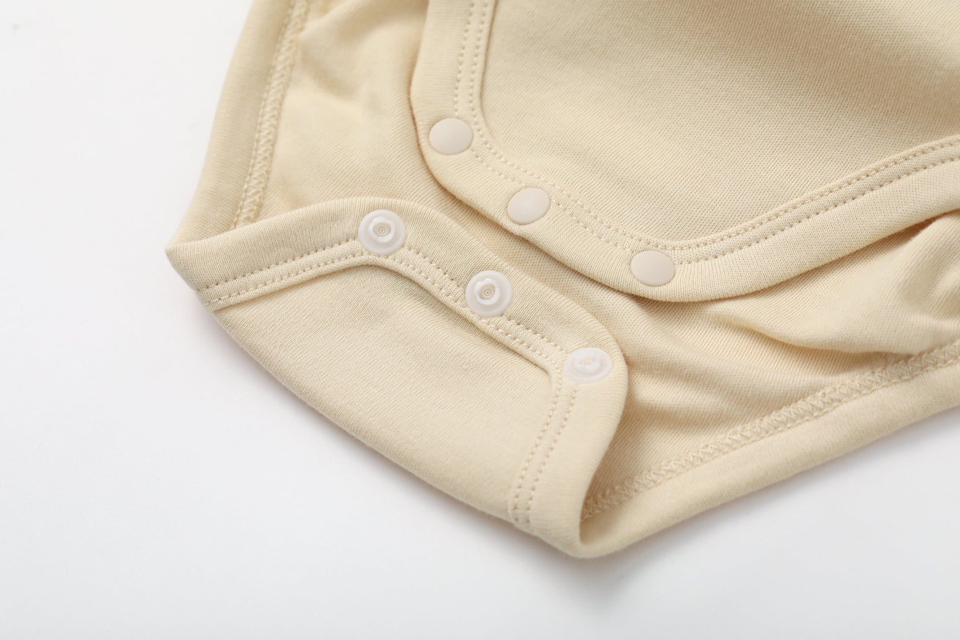 Vauva BBNS - Baby Anti-bacterial Organic Cotton Hazelnut Pattern Bodysuits (2-pack)-product image close up