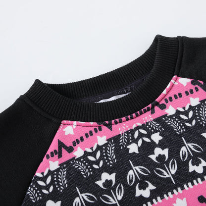 Girls Organic Cotton Long Sweatshirt