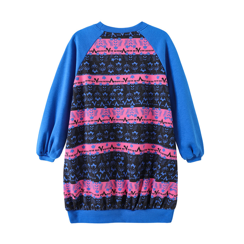 Girls Organic Cotton Long Sweatshirt
