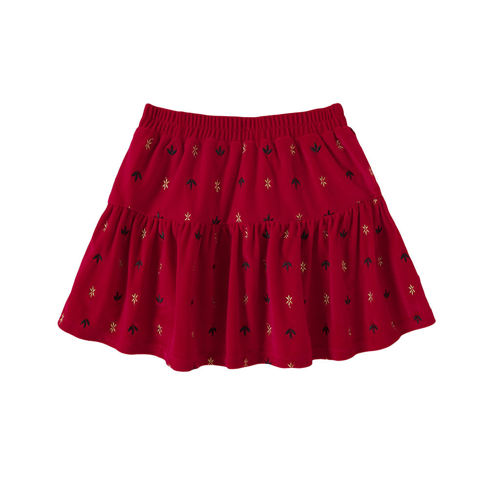 Girls Knitted Corduroy Skirt