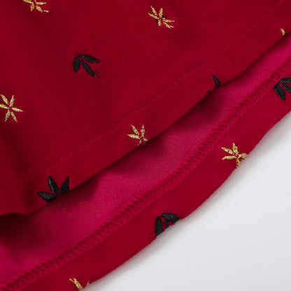 Girls Knitted Corduroy Skirt