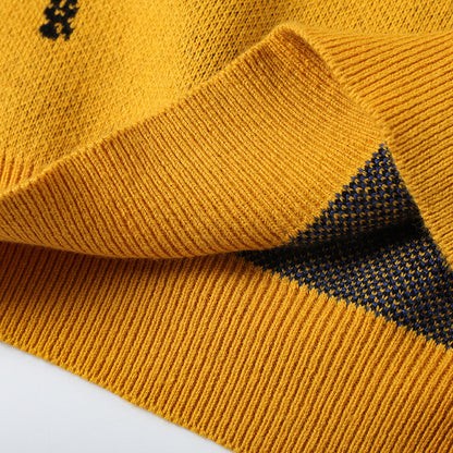 Boys Embroidered Cotton Pullover