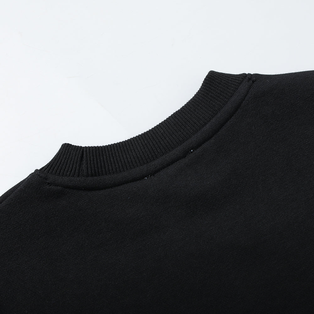 Boys Simple Color Block Sweatshirt