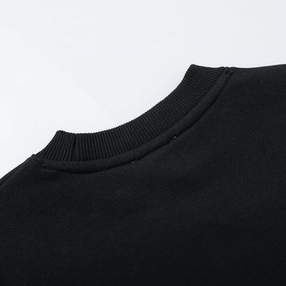 Boys Simple Color Block Sweatshirt