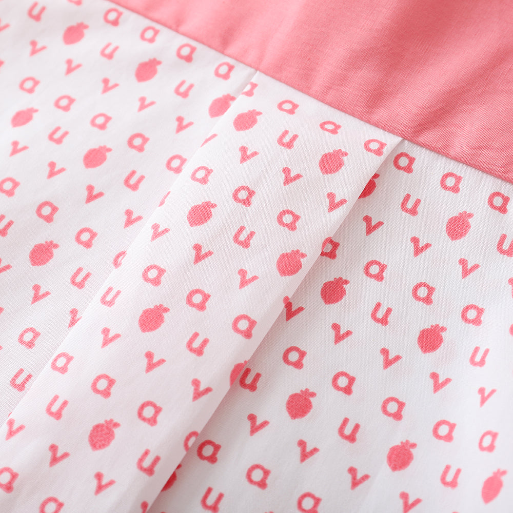 Logo Print Shirt/ Shorts Set