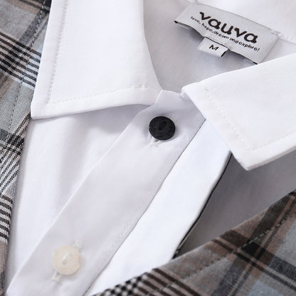 Shirt With Faux Layered Waistcoat