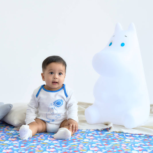 Vauva X Moomin圖形印刷緊身衣褲