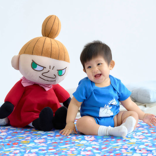 Vauva X Moomin圖形印刷緊身衣褲