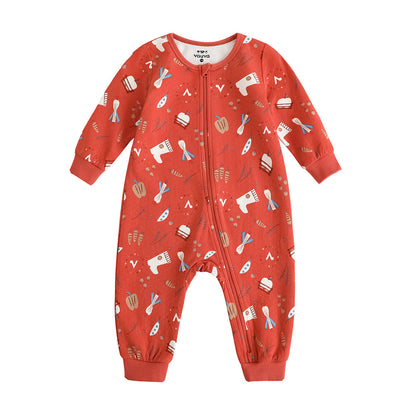 Baby Girls Nordic Style Cotton Romper