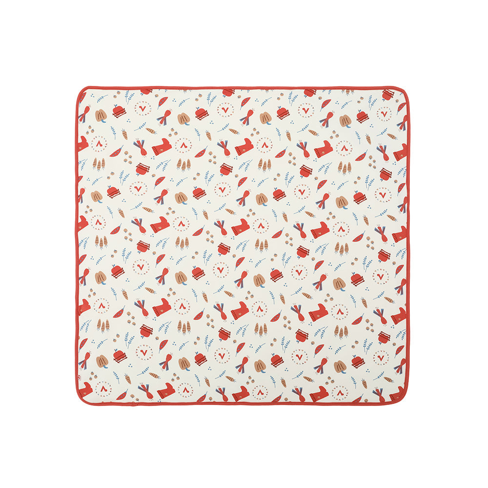 Baby Girls Nordic Pastoral Style Cotton Blanket