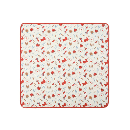 Baby Girls Nordic Pastoral Style Cotton Blanket