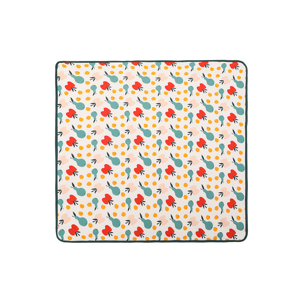 Baby Unisex Fruit Print Cotton Blanket