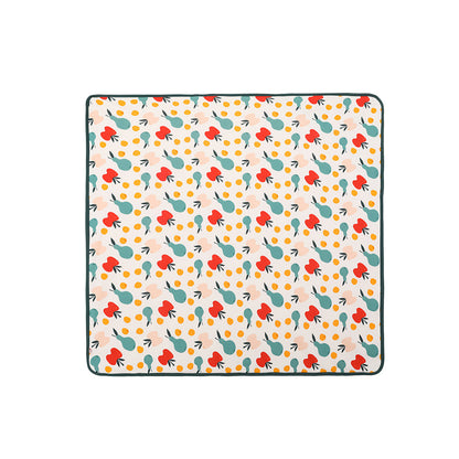 Baby Unisex Fruit Print Cotton Blanket