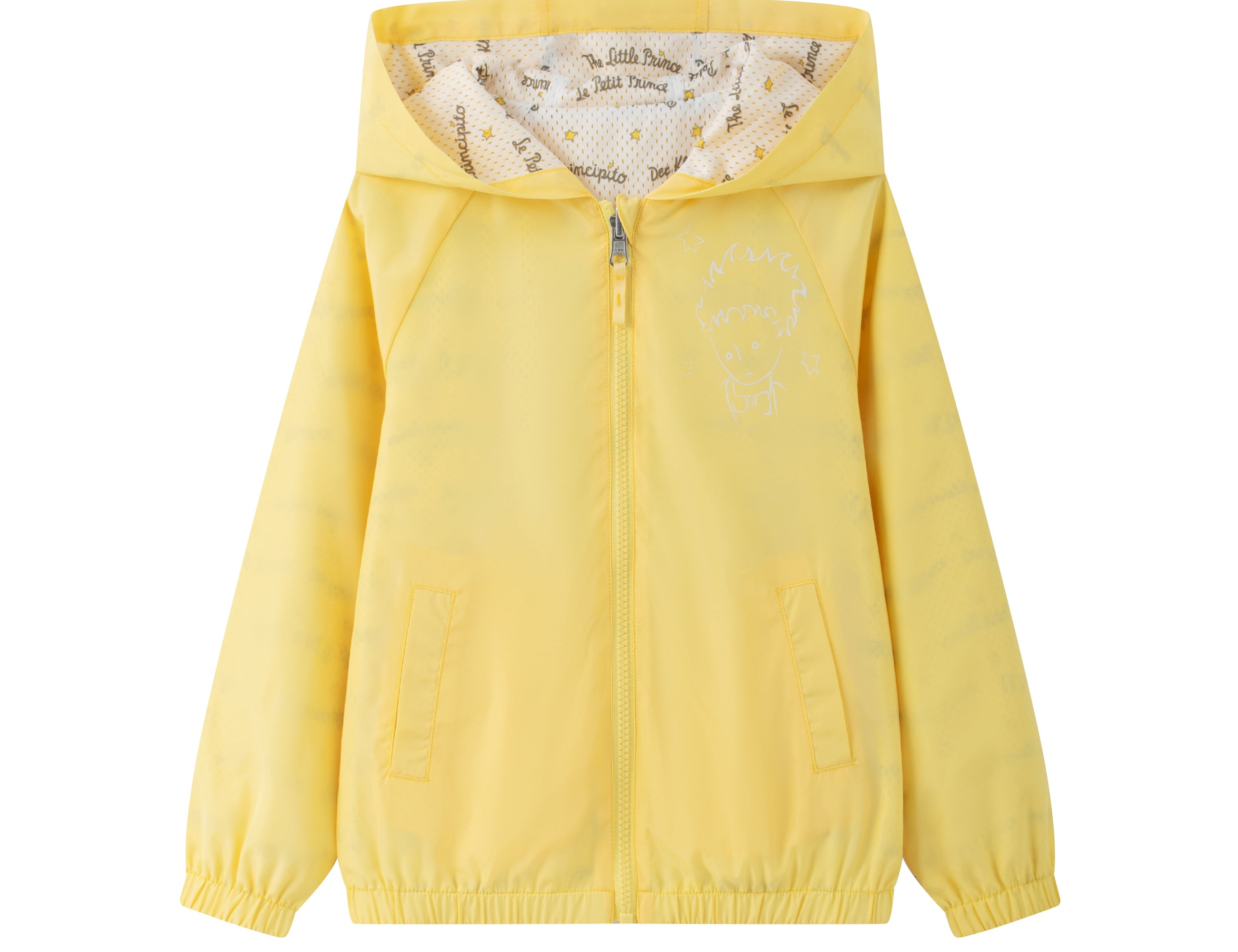 Vauva x Le Petit Prince - Kids Reversible Jacket (Yellow) product image outside front