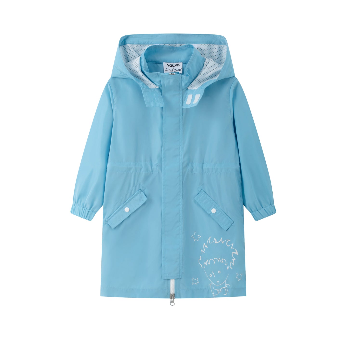 Vauva x Le Petit Prince - Kids Polyester Parka (Blue) product image front