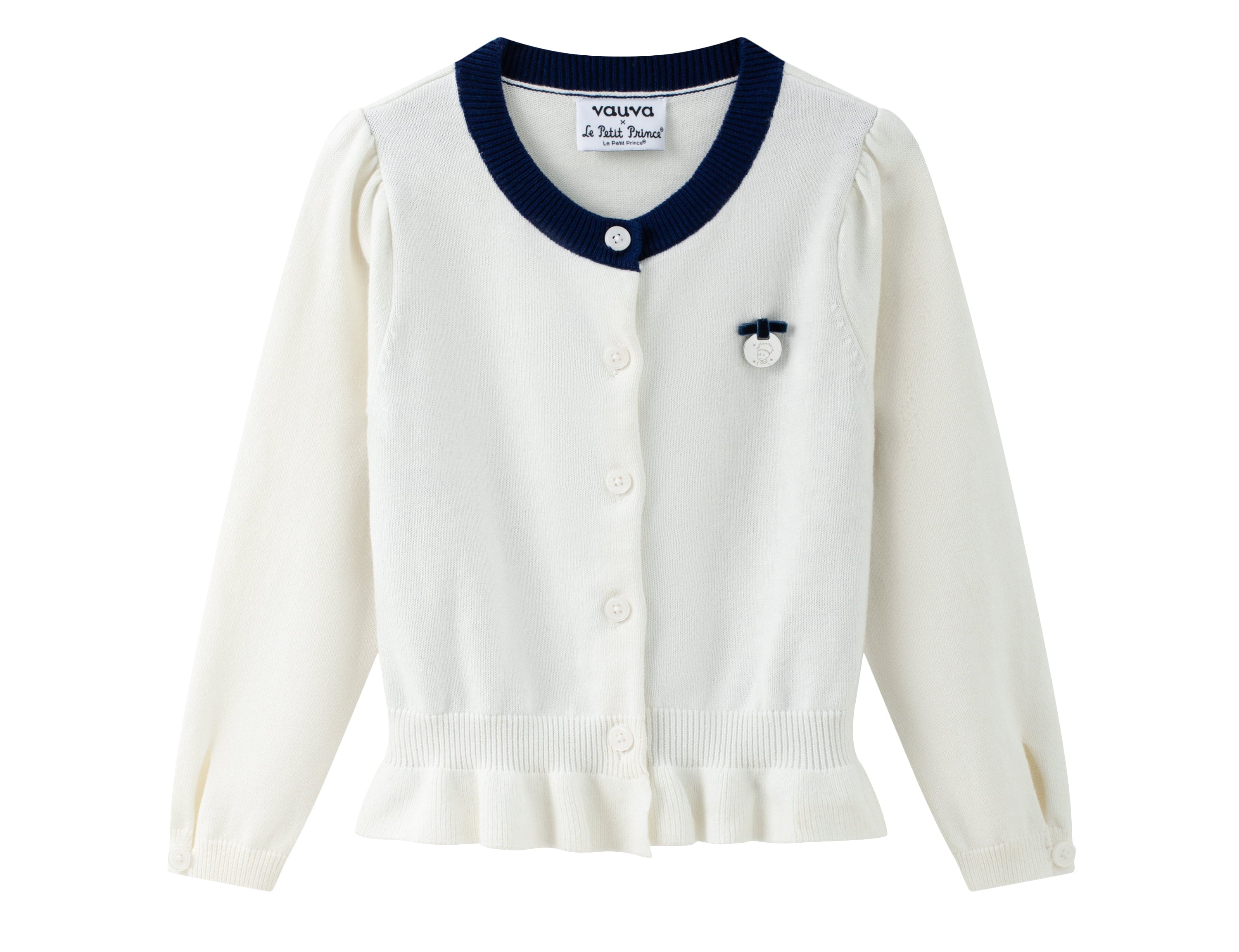 Vauva x Le Petit Prince - Girls Cotton Cashmere Sweater-product image front