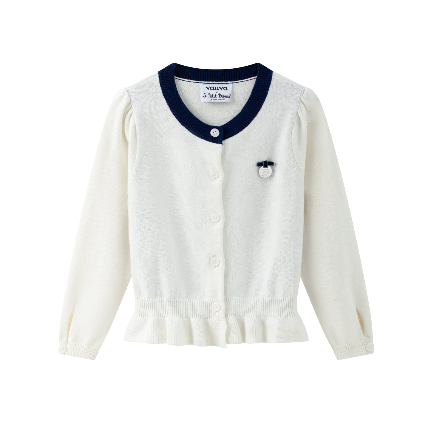 Vauva x Le Petit Prince - Girls Cotton Cashmere Sweater-product image front