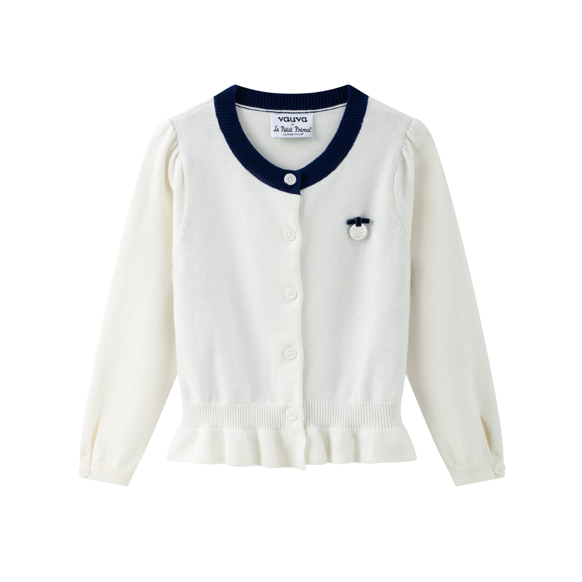 Vauva x Le Petit Prince - Girls Cotton Cashmere Sweater-product image front