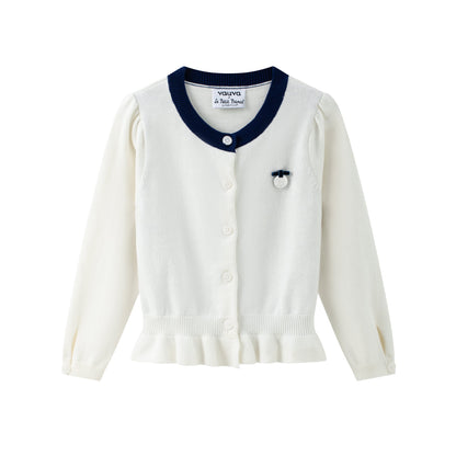Vauva x Le Petit Prince - Girls Cotton Cashmere Sweater-product image front