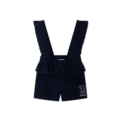 Vauva x Le Petit Prince - Girls Embroidered Corduroy Shorts product image front