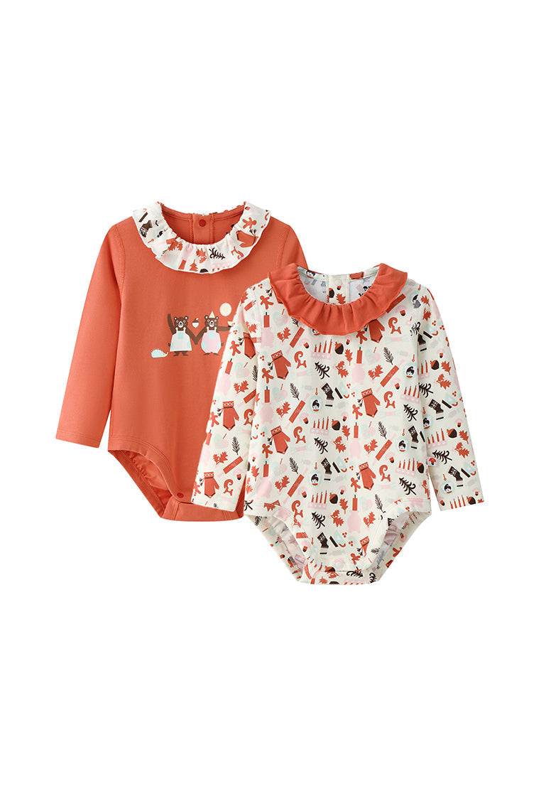 BBNS Festival Edition - Organic Cotton Lotus Collar Bodysuits