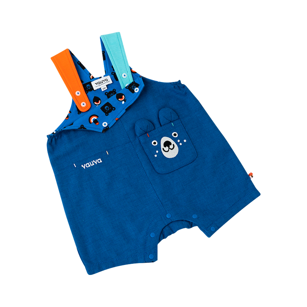 Vauva 2022 Bear Bib Overall Thevauva vauva-2022-bear-bib-overall-thevauva
