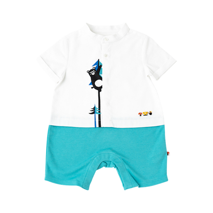 Bear Short Sleeves Romper