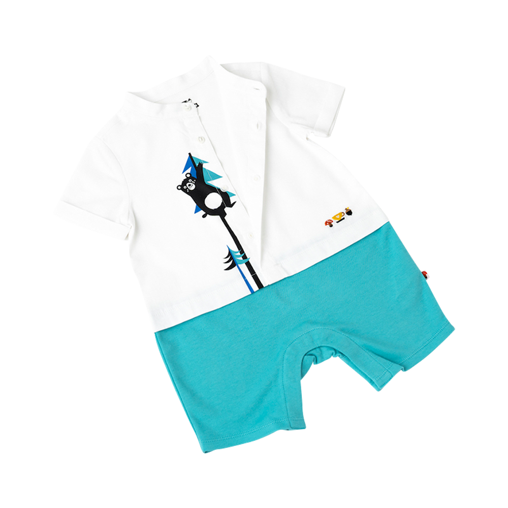 Bear Short Sleeves Romper