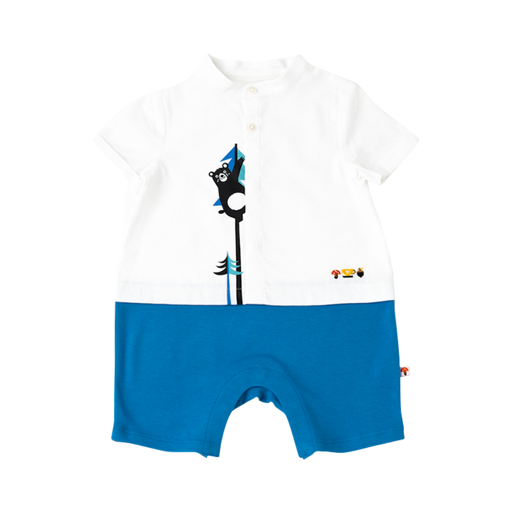 Bear Short Sleeves Romper