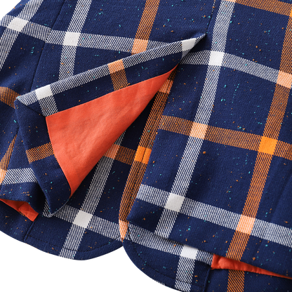 Check Single-Breasted Blazer