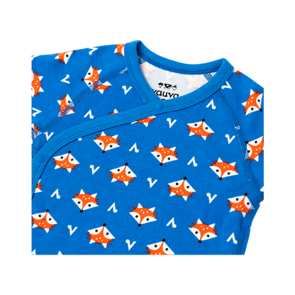 Organic Cotton Baby 2-Packs Fox-Print Bodysuits