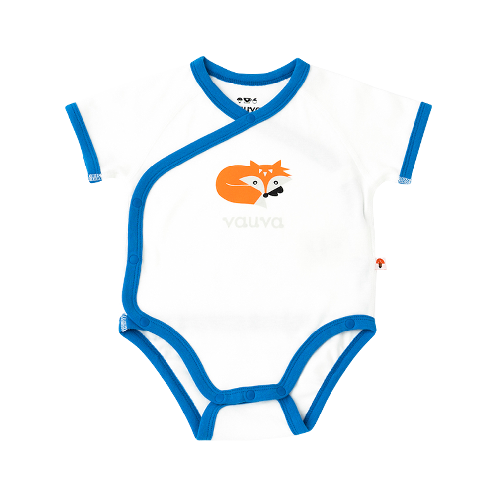 Organic Cotton Baby 2-Packs Fox-Print Bodysuits
