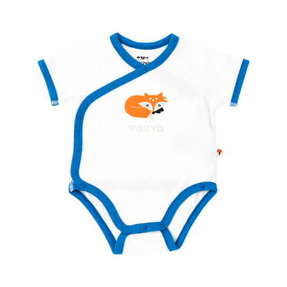Organic Cotton Baby 2-Packs Fox-Print Bodysuits