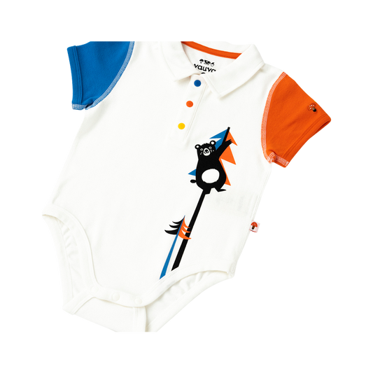 Organic Cotton Baby 2-Packs Fox & Bear Bodysuits