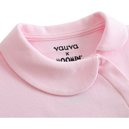Vauva X Moomin圖形印刷緊身衣褲（粉紅色）