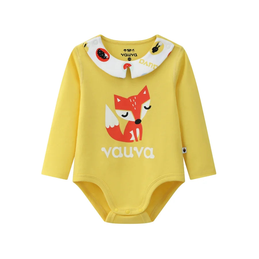 BBNS - Baby Organic Cotton Crew Neck Bodysuits, As pictured