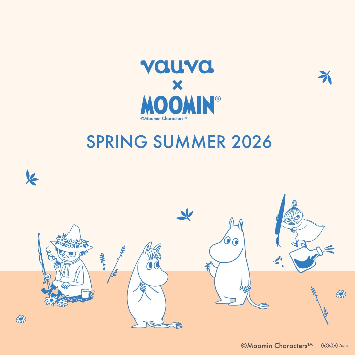 Vauva × Moomin collection artwork
